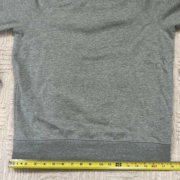 EVERLANE French terry crewneck long sleeve gray sweatshirt 100% cotton EUC XS - Picture 16 of 16
